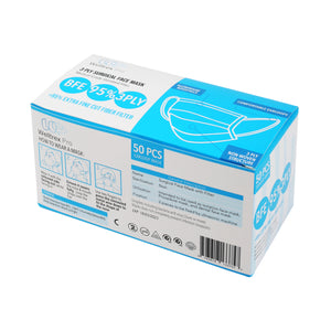 Welltrex Pro 3Ply Disposable 50pcs (Adult Size)